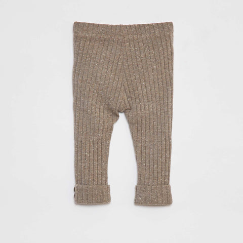 Legging côtelé