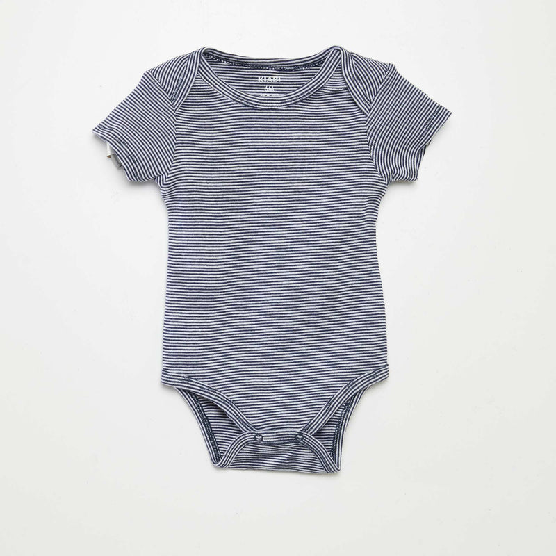 Bodys imprimés en coton - lot de 3