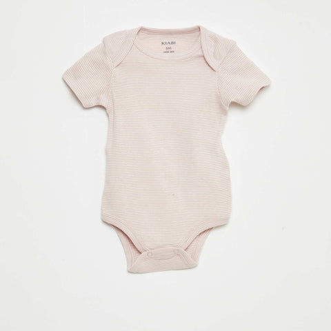 Bodies imprimés en coton - lot de 3