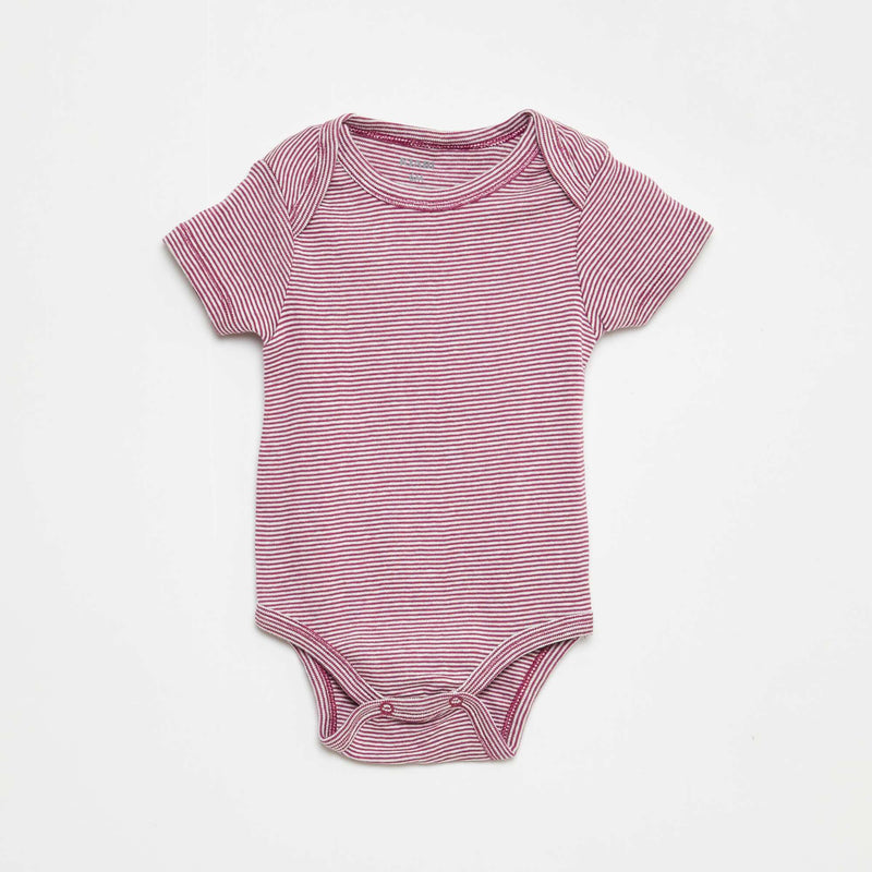 Bodys imprimés en coton - lot de 3