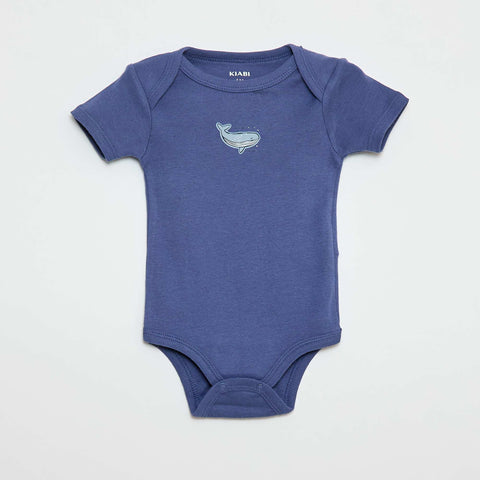 Bodies imprimés en coton - lot de 3