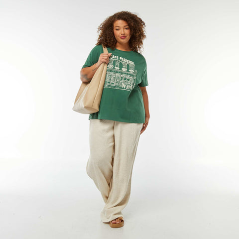T-shirt à manches courtes avec imprimé