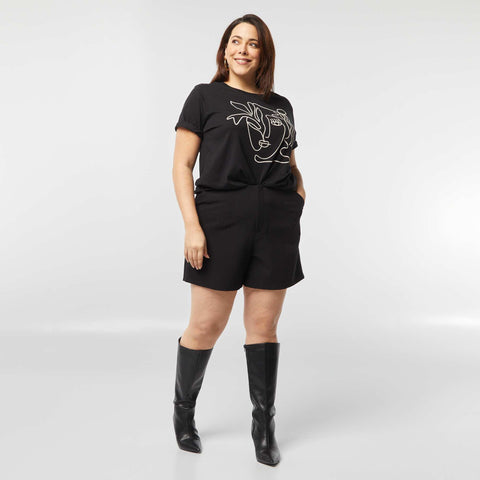 T-shirt à manches courtes avec imprimé