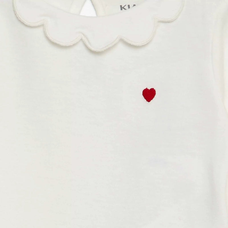 T-shirt avec collerette