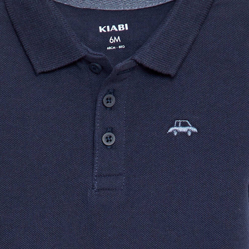 Polo en coton piqué