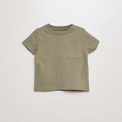 T-shirt à manches courtes uni