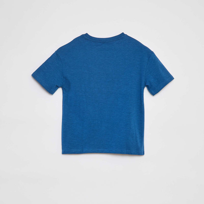 T-shirt oversize uni avec poche