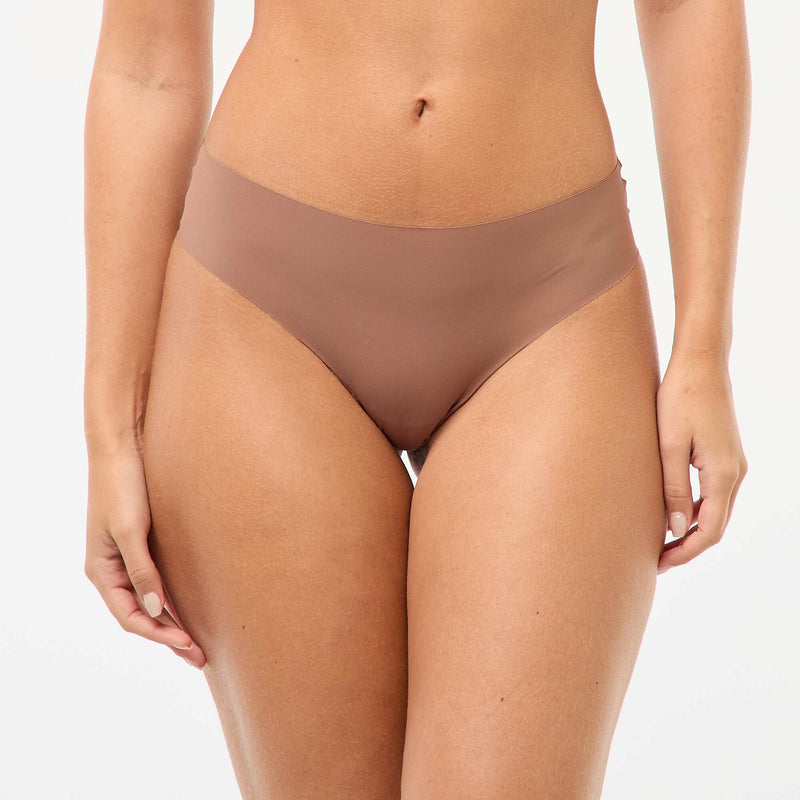 Lot de 2 culottes invisibles en microfibre