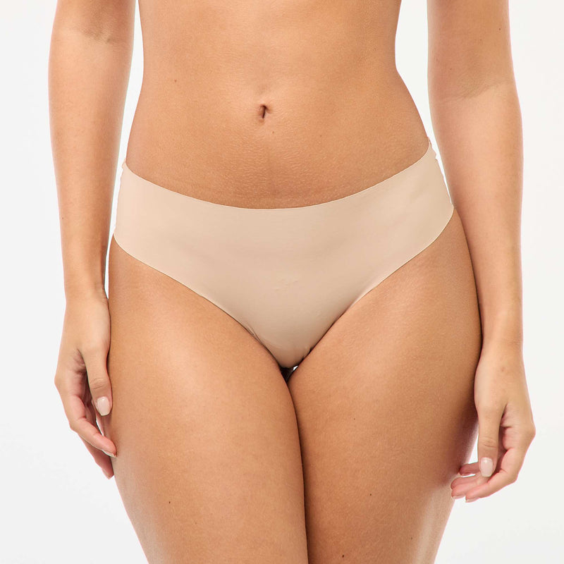 Lot de 2 culottes invisibles en microfibre