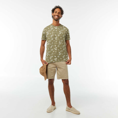 T-shirt imprimé manches courtes