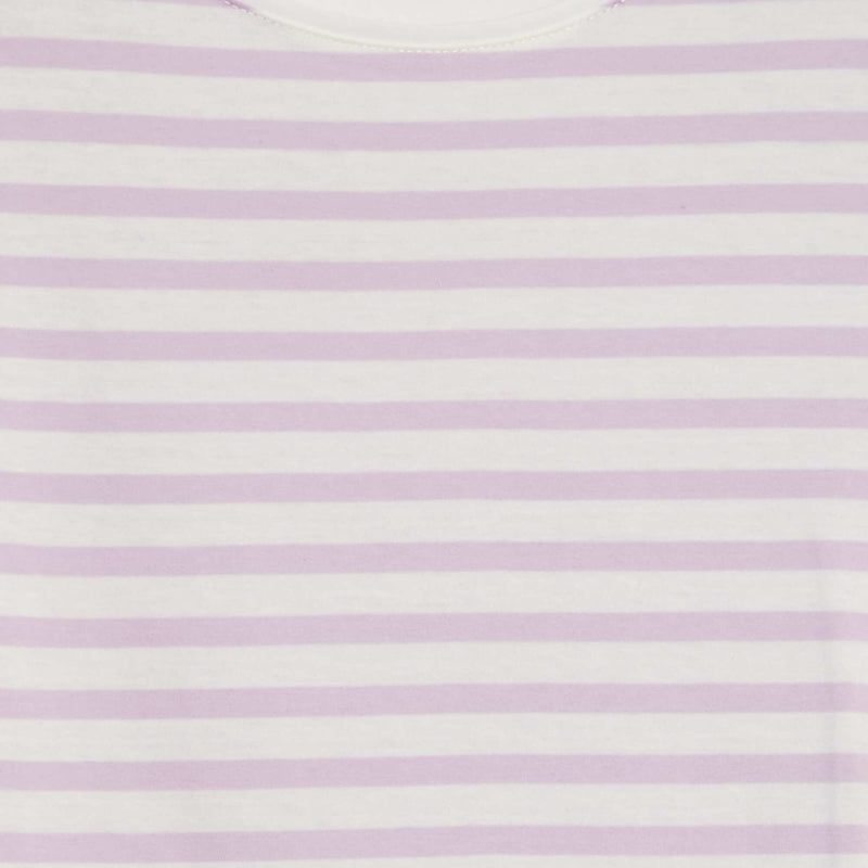 T-shirt à manches courtes rayé