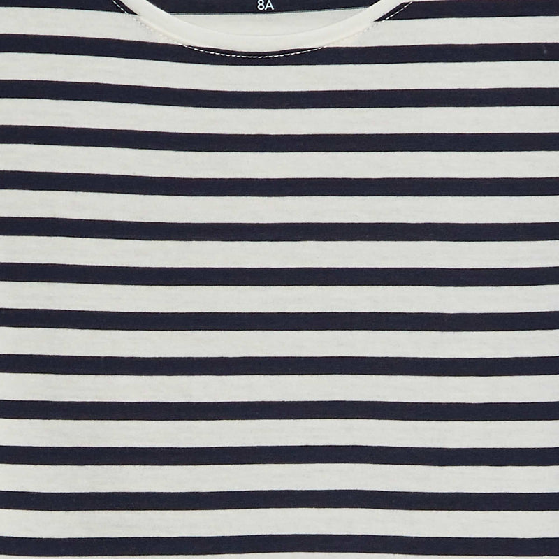 T-shirt à manches courtes rayé