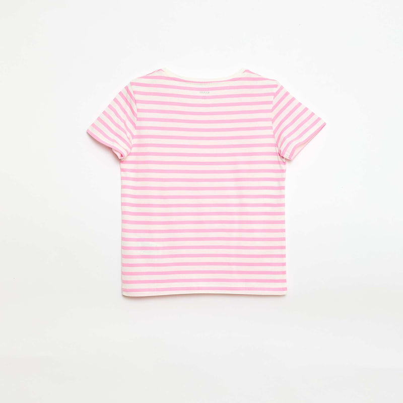 T-shirt à manches courtes imprimé