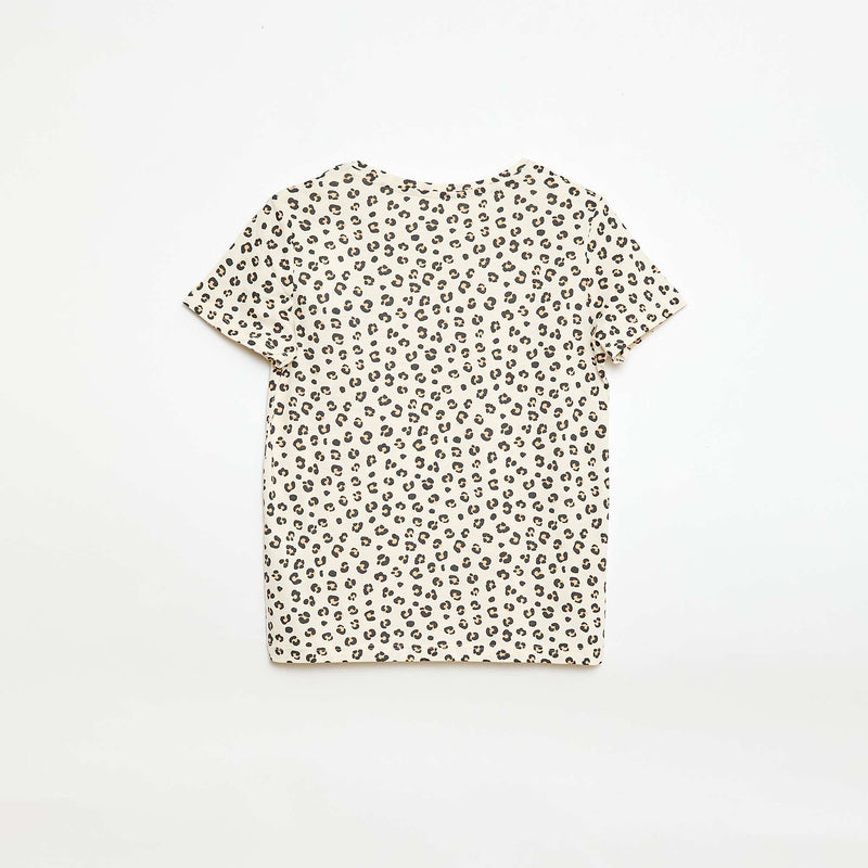 T-shirt à manches courtes imprimé