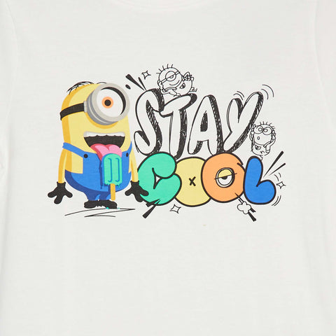 Tee-shirt imprimé 'Minions'
