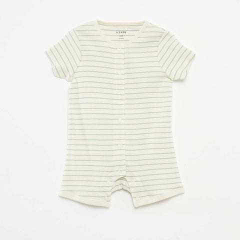 Lot de 2 barboteuses courtes