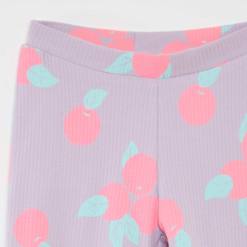 Legging côtelé