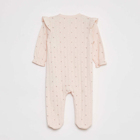 Pyjama dors bien avec motif pointelle