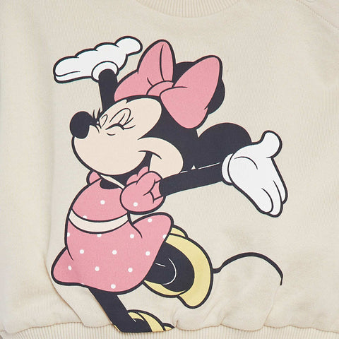 Sweat 'Blanche neige' 'Disney' avec volants sur les manches