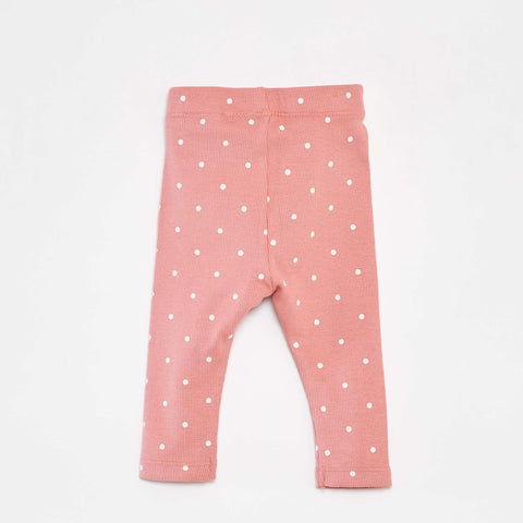 Legging côtelé imprimé 'Marie'