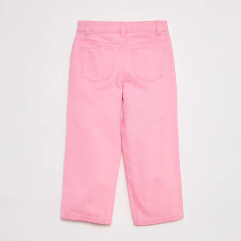 Pantalon denim cropped