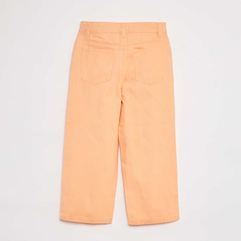 Pantalon denim cropped