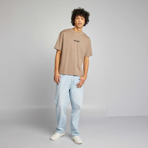 T-shirt manches courtes imprimé recto-verso