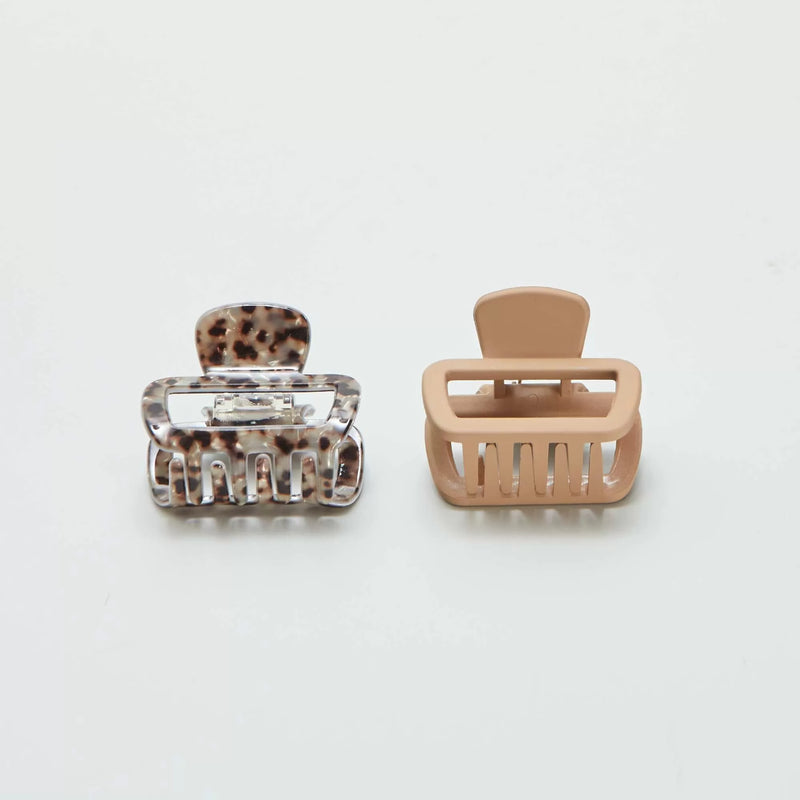 Lot de 2 pinces crabes