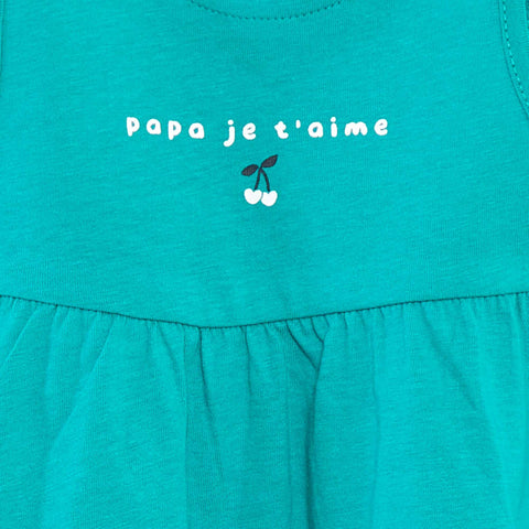 Robe à bretelles avec imprimé