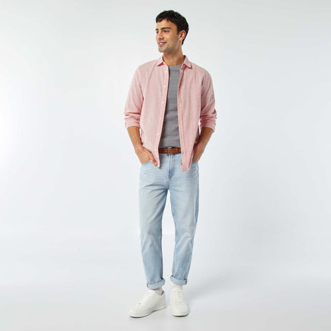 Tee-shirt en maille jacquard graphique