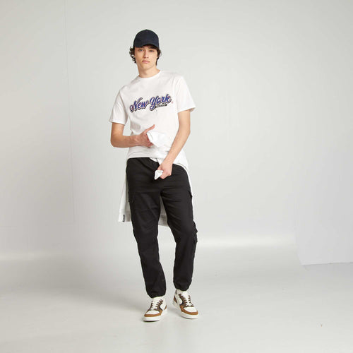 Pantalon esprit 'jogger' multipoches