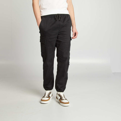 Pantalon esprit 'jogger' multipoches