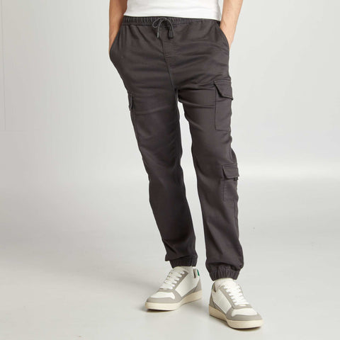 Pantalon esprit 'jogger' multipoches