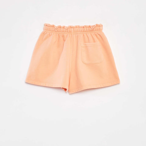 Short en molleton uni