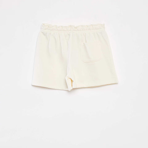 Short en molleton uni