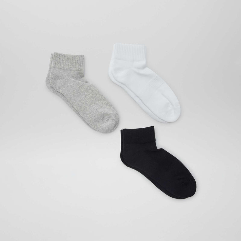 Lot de 3 paires de socquettes