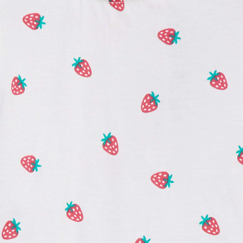 T-shirt à manches courtes volantées