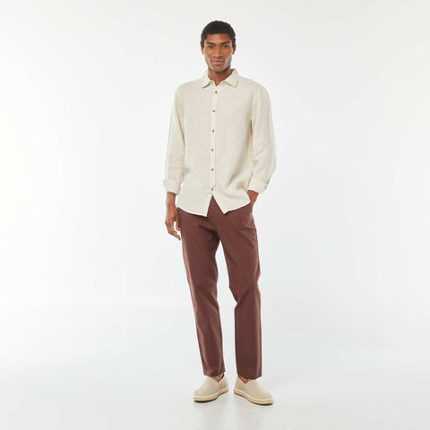 Chemise regular en lin