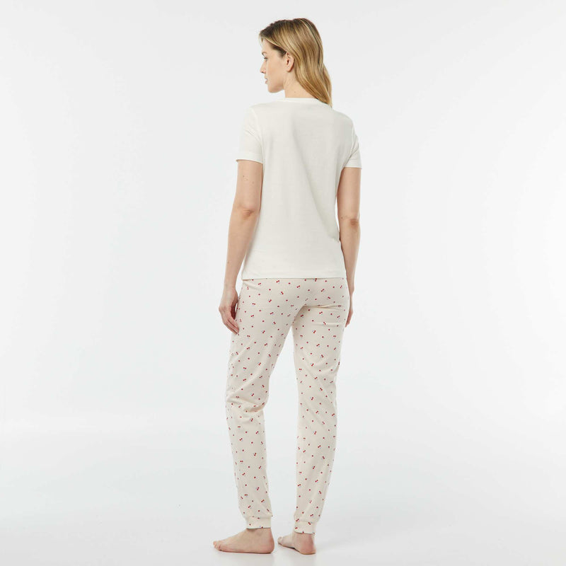 Pyjama 2 pièces - tee-shirt + pantalon imprimé