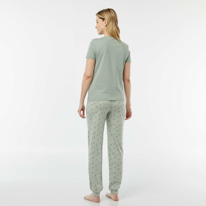 Pyjama 2 pièces - tee-shirt + pantalon imprimé