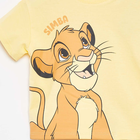 T-shirt à manches courtes avec imprimé 'Disney'