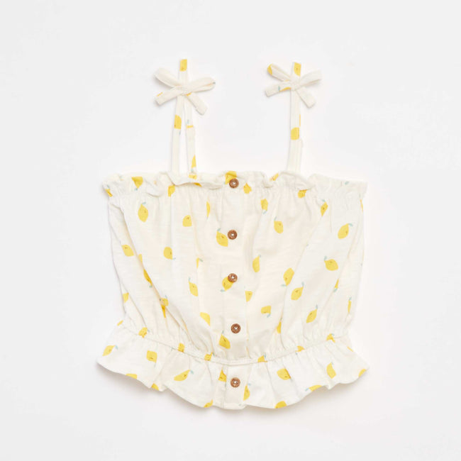 Blanc/jaune