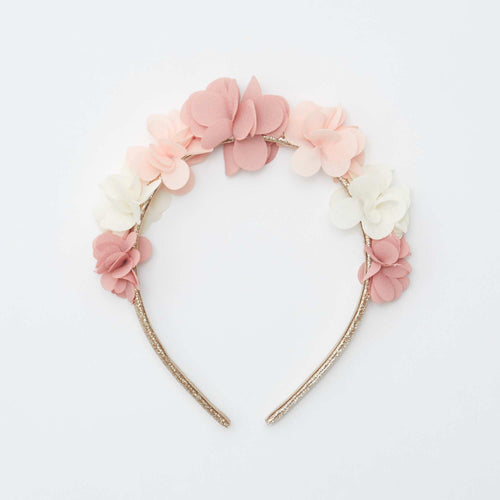 Serre-tête à fleurs cérémonie