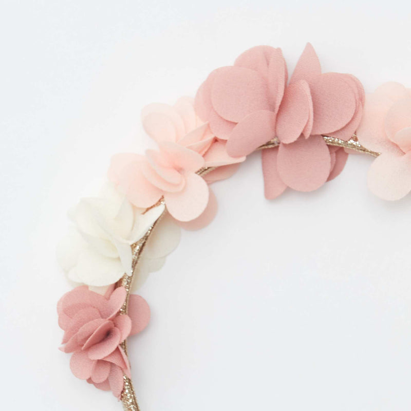 Serre-tête à fleurs cérémonie