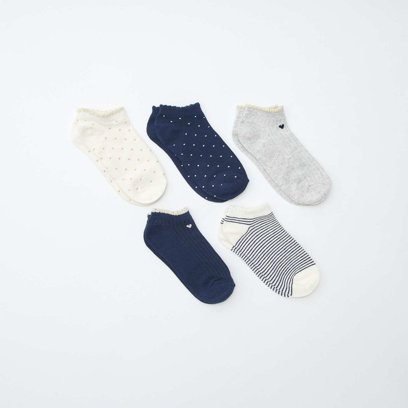 Chaussettes invisibles fantaisies