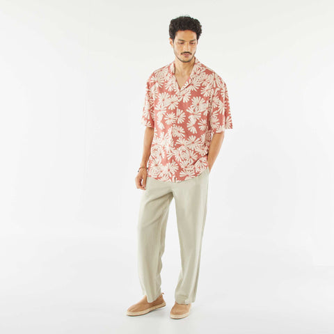 Chemise manches courte à motif
