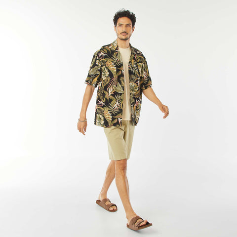 Chemise manches courte à motif