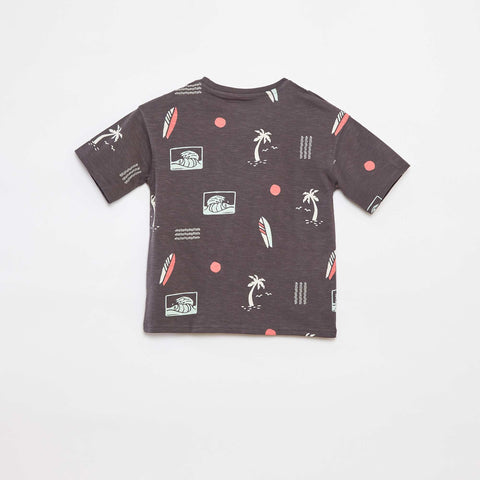 T-shirt à manches courtes avec imprimé