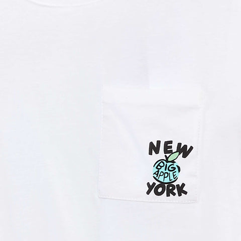 T-shirt loose avec poche poitrine