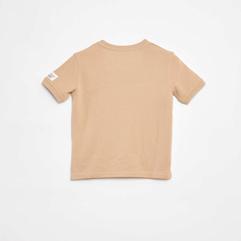 T-shirt en coton piqué